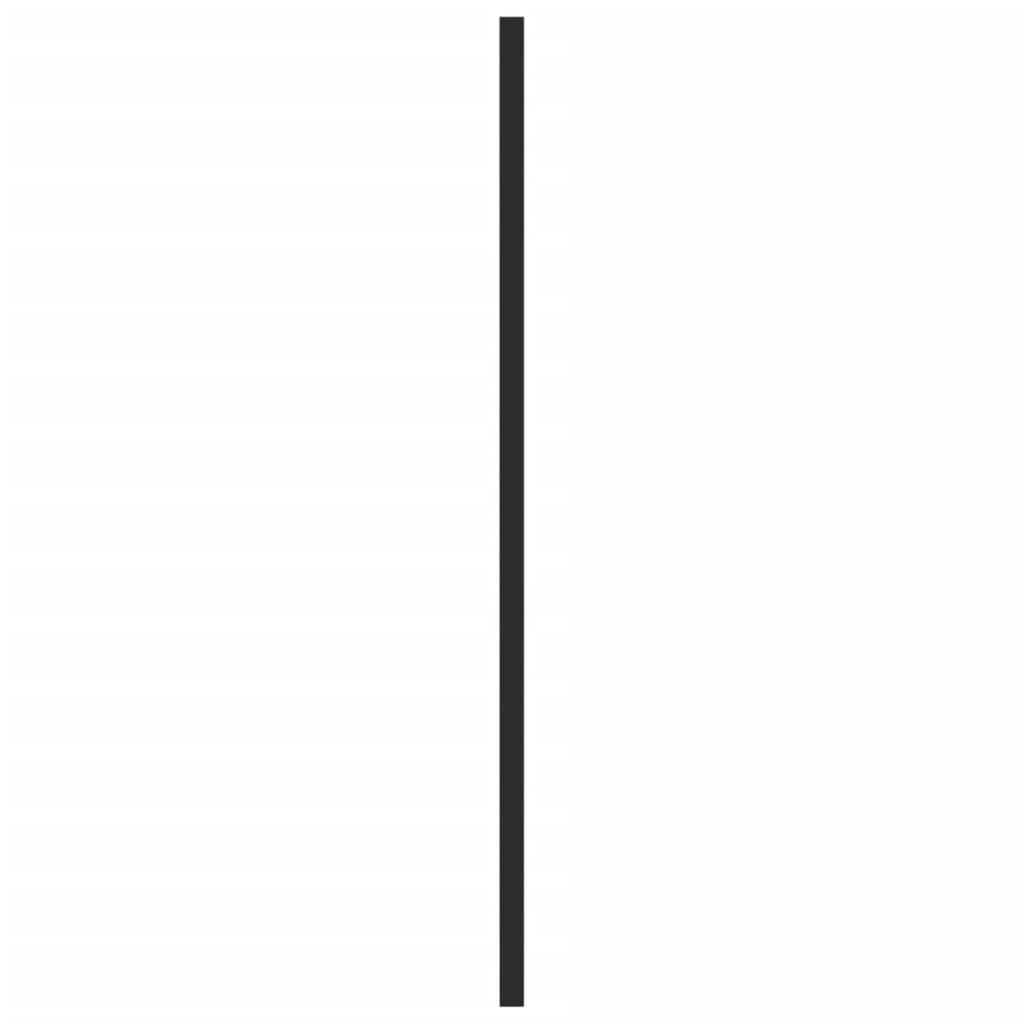 vidaXL Uchwyty do szafek, 20 szt., czarne, 480 mm, stal nierdzewna