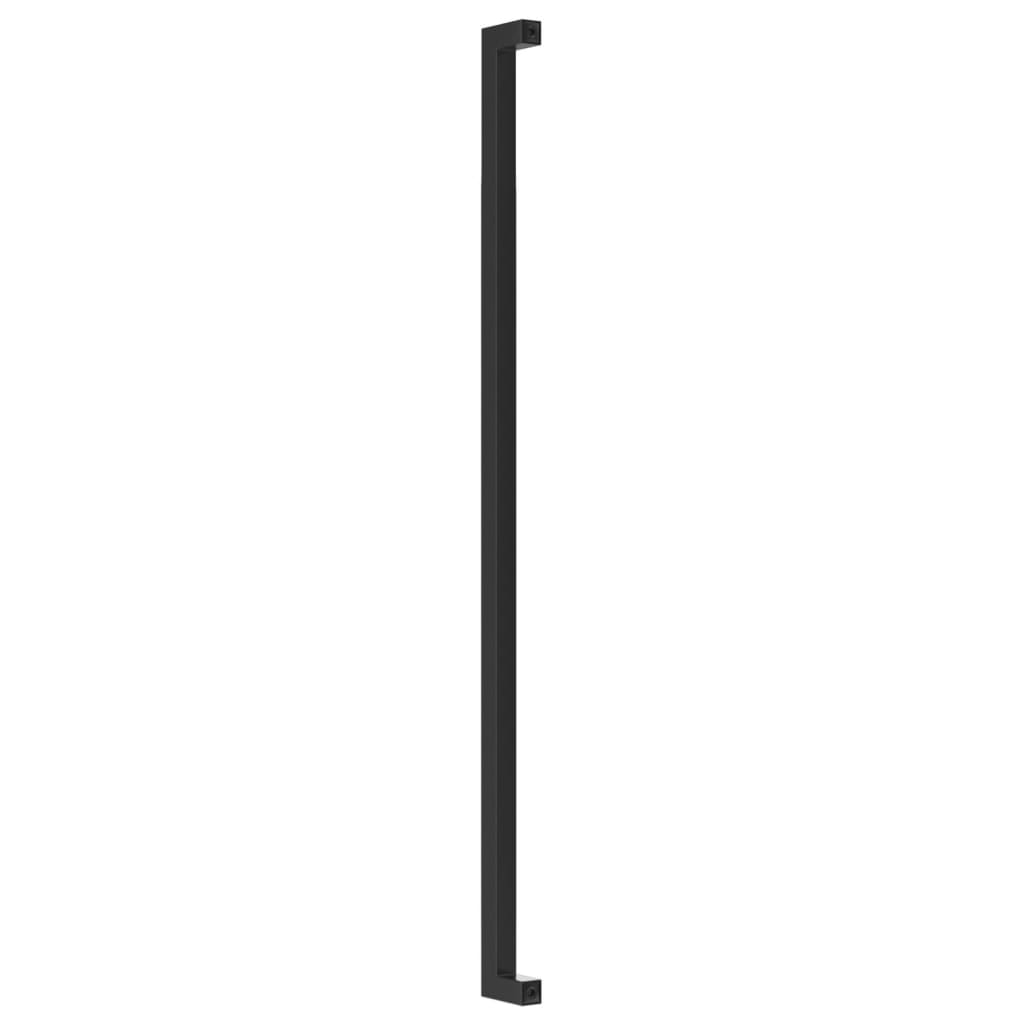 vidaXL Uchwyty do szafek, 20 szt., czarne, 480 mm, stal nierdzewna