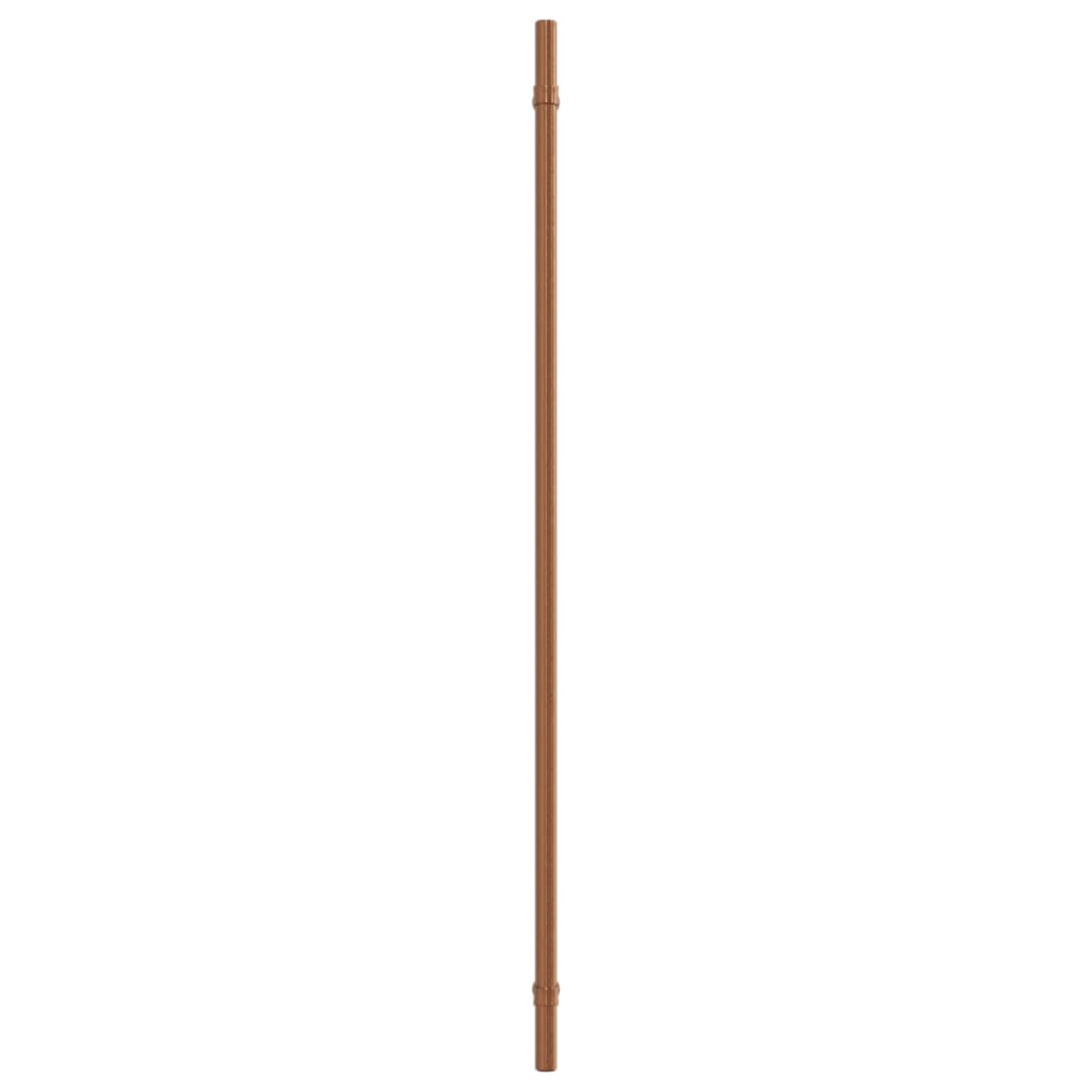 vidaXL Uchwyty do szafek, 20 szt., brąz, 480 mm, stal nierdzewna