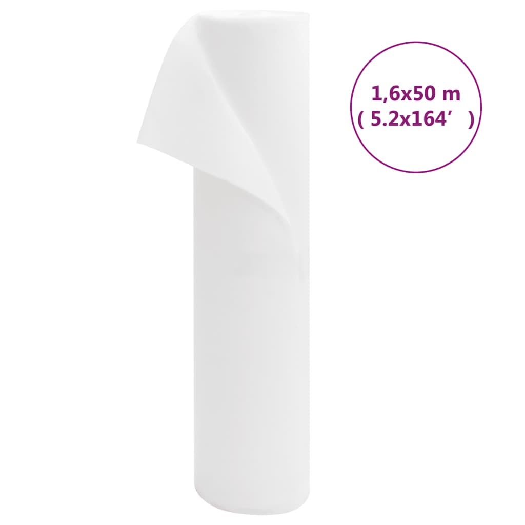 vidaXL Agrowłóknina okryciowa, 70 g/m², 50x1,6 m