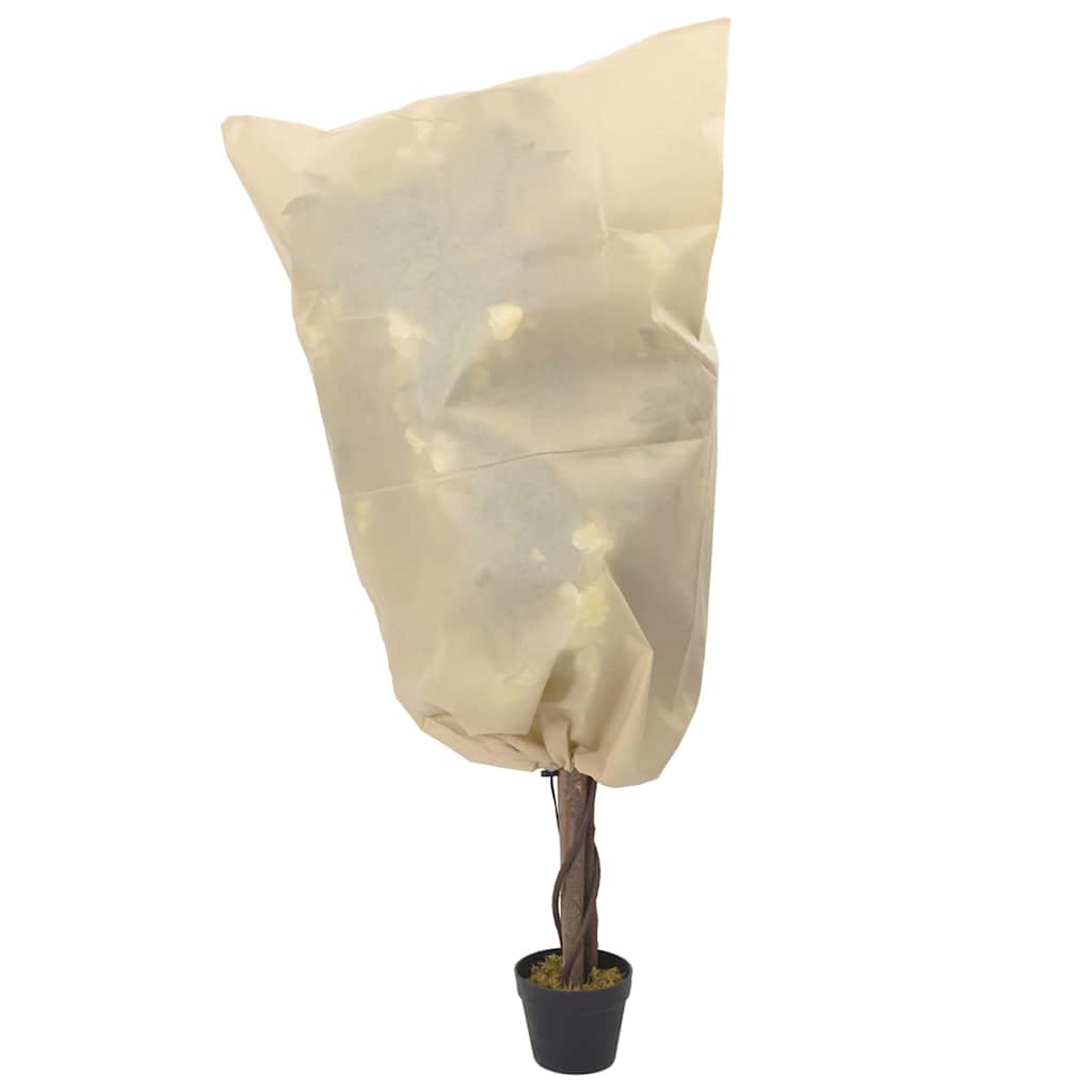 vidaXL Kaptury ochronne ze ściągaczami, 4 szt., 70 g/m², 0,8x1 m