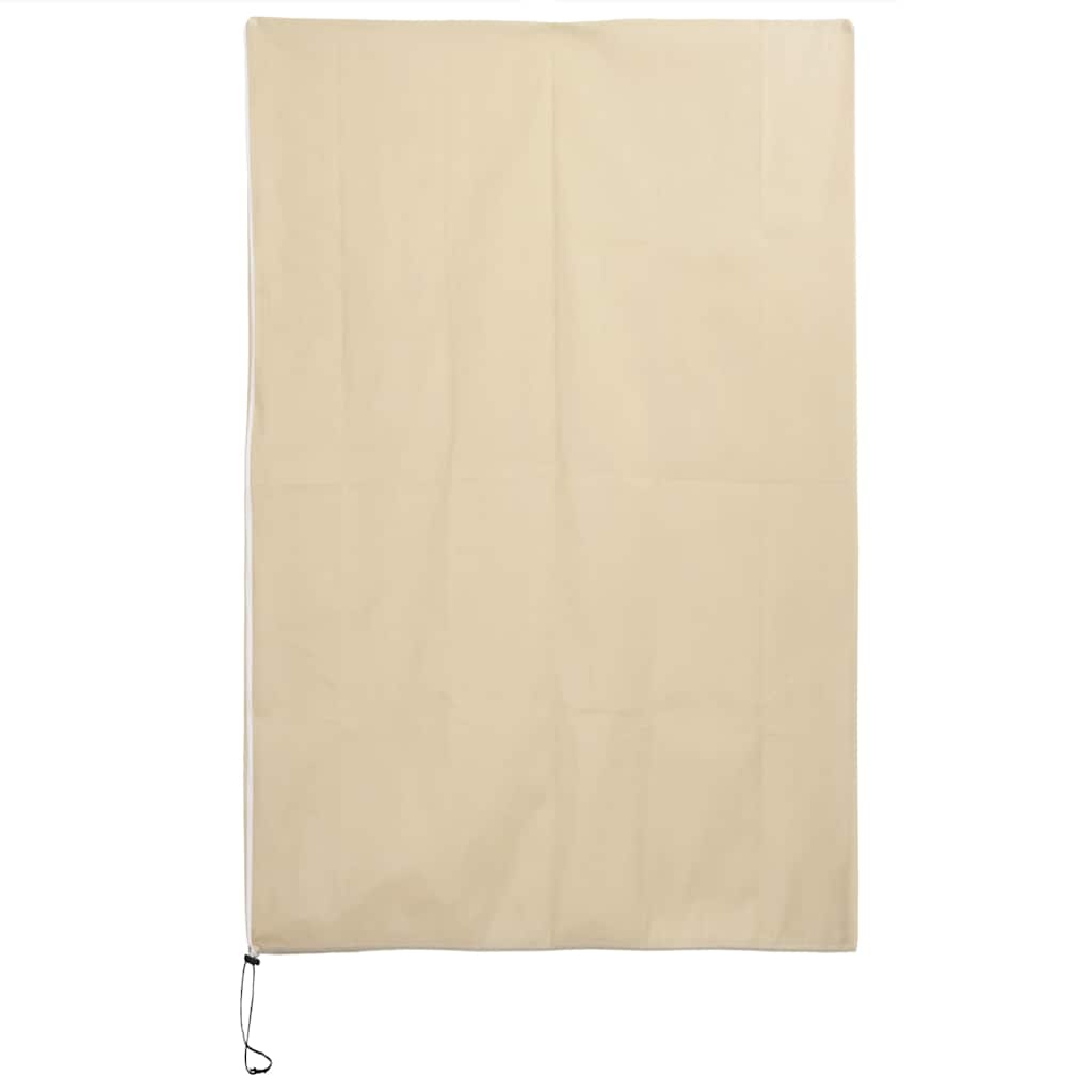 vidaXL Kaptury ochronne na rośliny, suwak, 2 szt., 70 g/m², 1x1,55 m