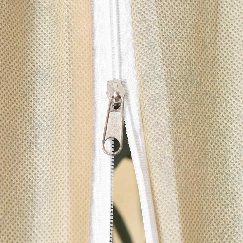 vidaXL Kaptury ochronne na rośliny, suwak, 2 szt., 70 g/m², 1x1,55 m