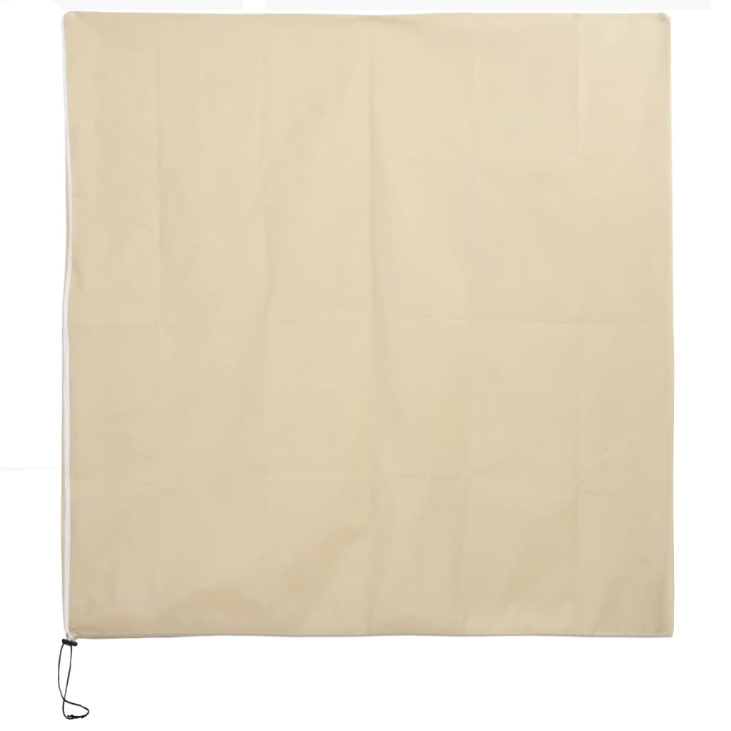 vidaXL Kaptury ochronne na rośliny, suwak, 2 szt., 70 g/m² 1,55x1,55 m