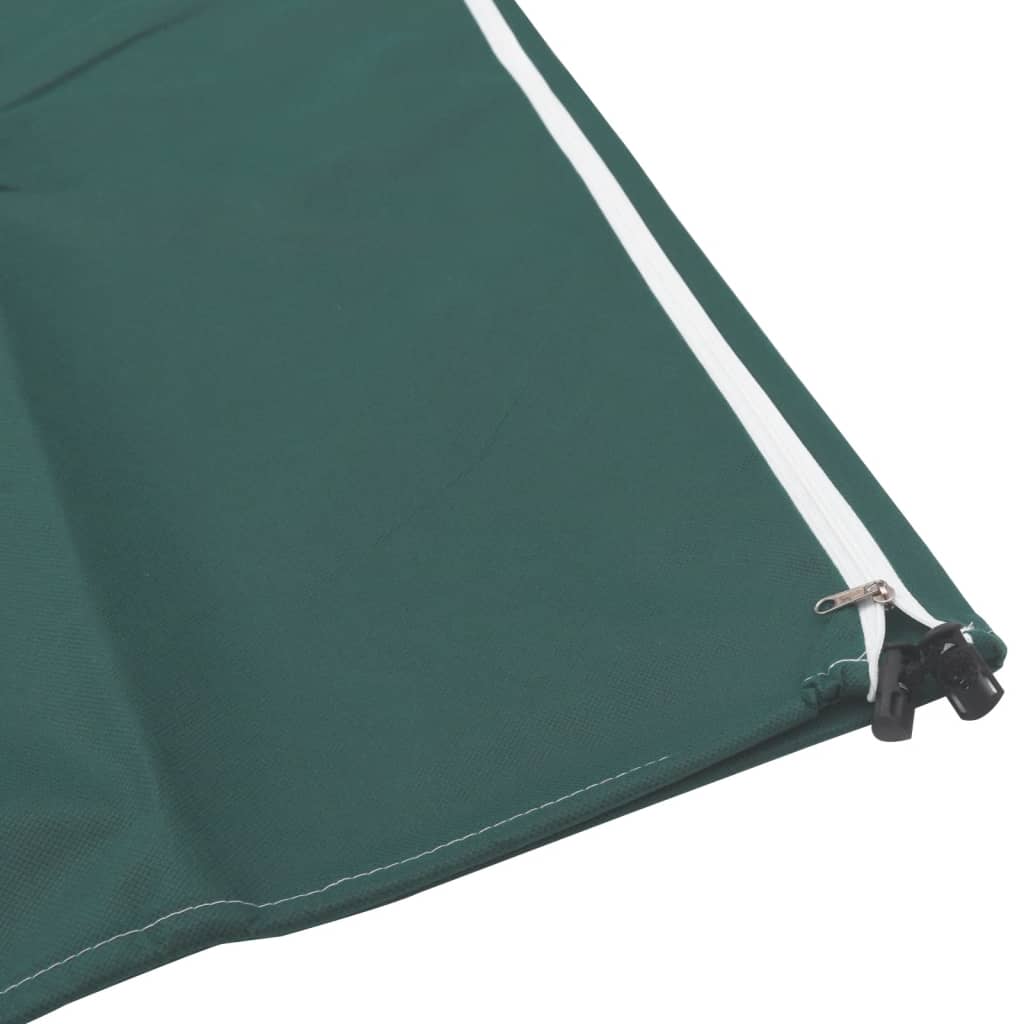 vidaXL Kaptury ochronne na rośliny, suwak, 2 szt., 70 g/m², 1x1,55 m