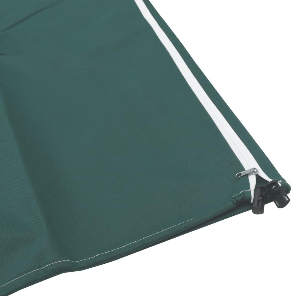 vidaXL Kaptury ochronne na rośliny, suwak, 2 szt., 70 g/m² 1,55x1,55 m