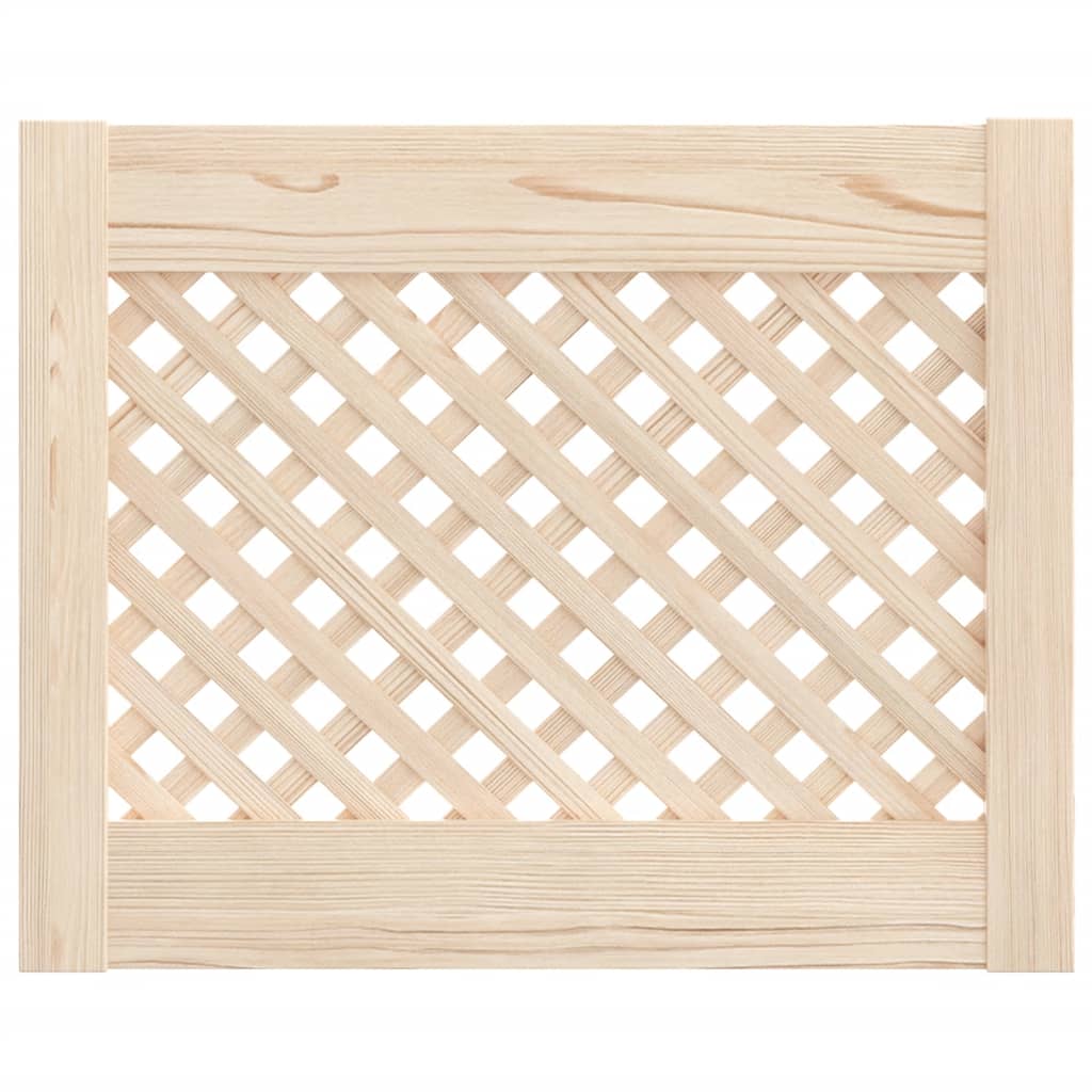 vidaXL Drzwiczki do szafki, z kratką, 2 szt., 49,5x39,5 cm, sosnowe