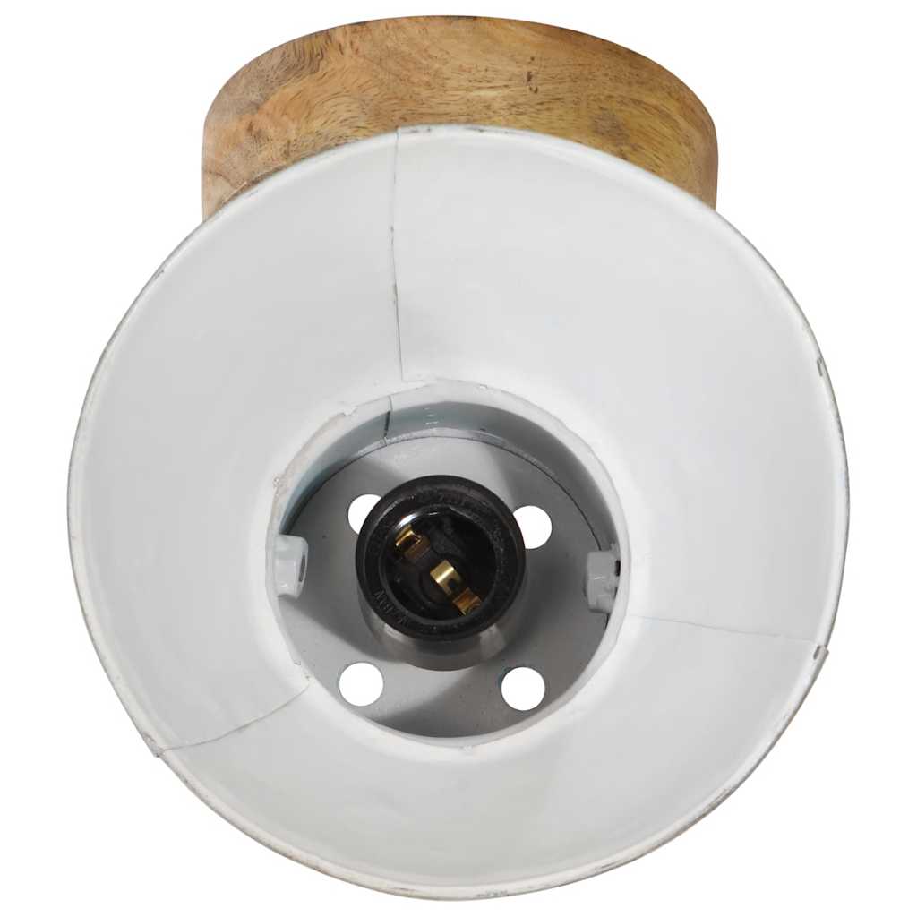 vidaXL Kinkiet, 25 W, postarzany niebieski, 11,5x11,5x25 cm, E27