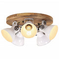 vidaXL Lampa sufitowa 25 W, biała, 50x50x25 cm, E27
