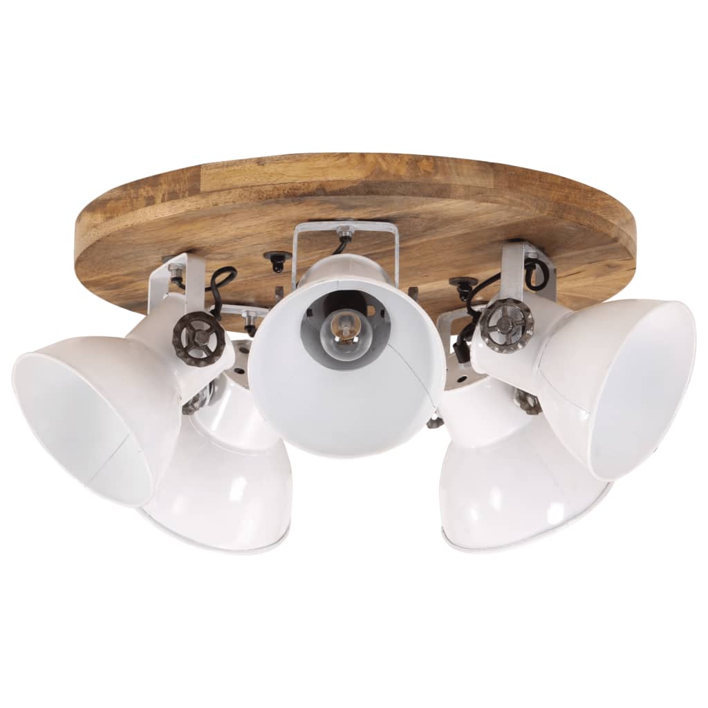 vidaXL Lampa sufitowa 25 W, biała, 50x50x25 cm, E27
