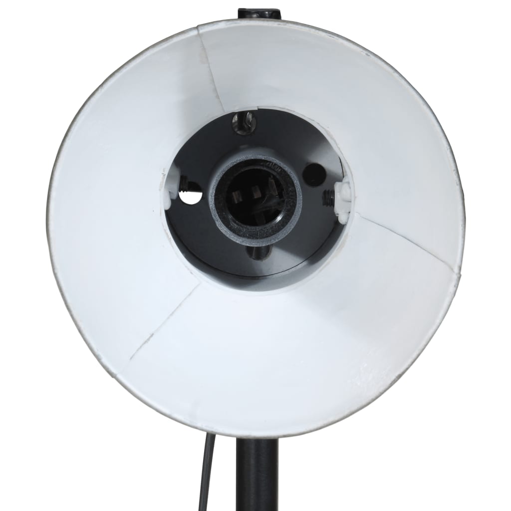 vidaXL Lampa stojąca, 25 W, postarzany niebieski, 25x25x90/140 cm, E27