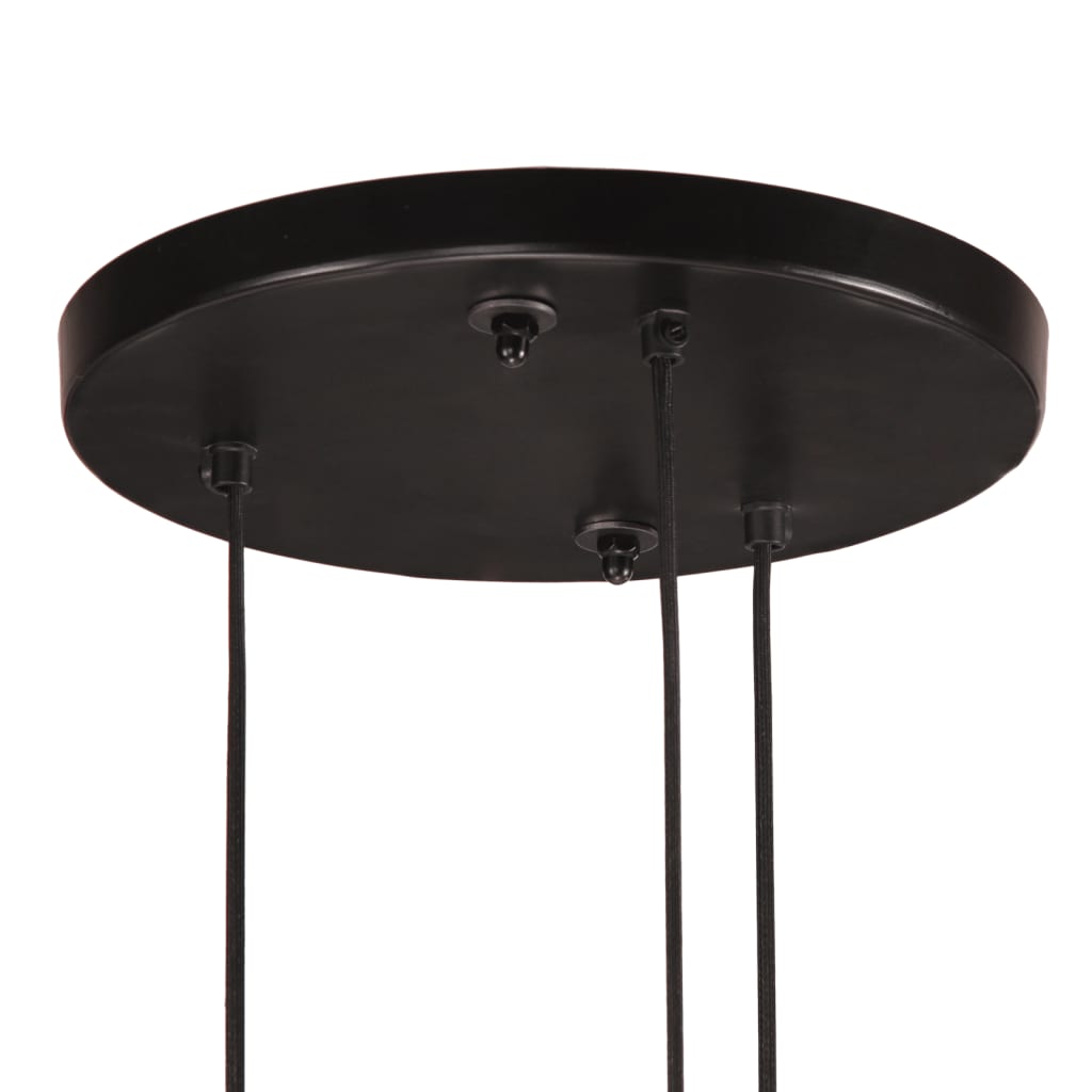 vidaXL Lampa wisząca, 25 W, antyczny mosiądz, 30x30x100 cm, E27