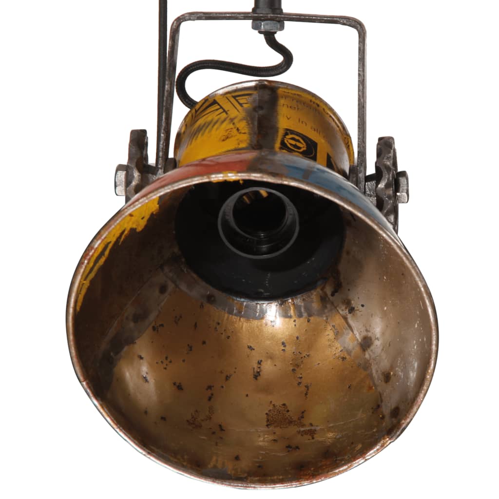 vidaXL Lampa wisząca, 25 W, wielokolorowa, 30x30x100 cm, E27
