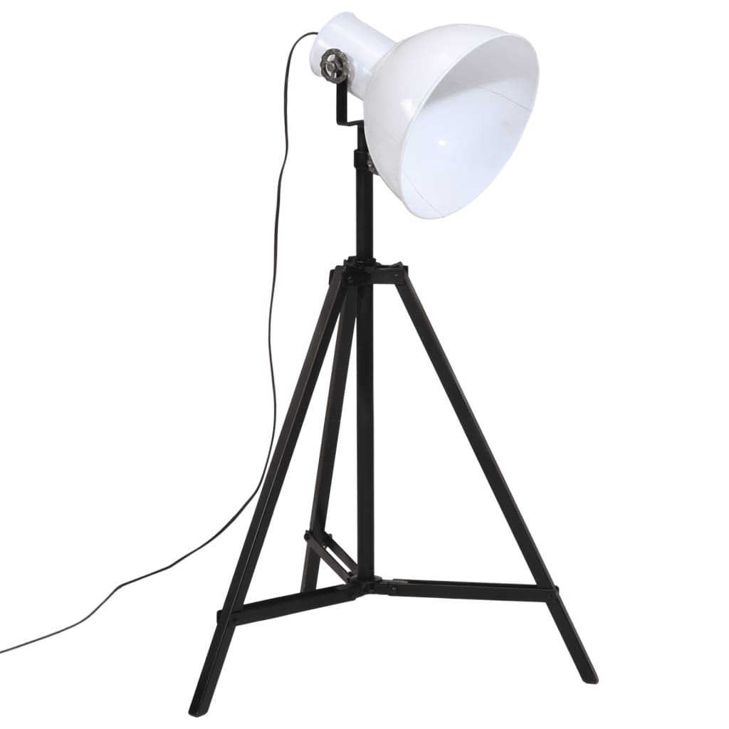 vidaXL Lampa stojąca, 25 W, biała, 61x61x90/150 cm, E27