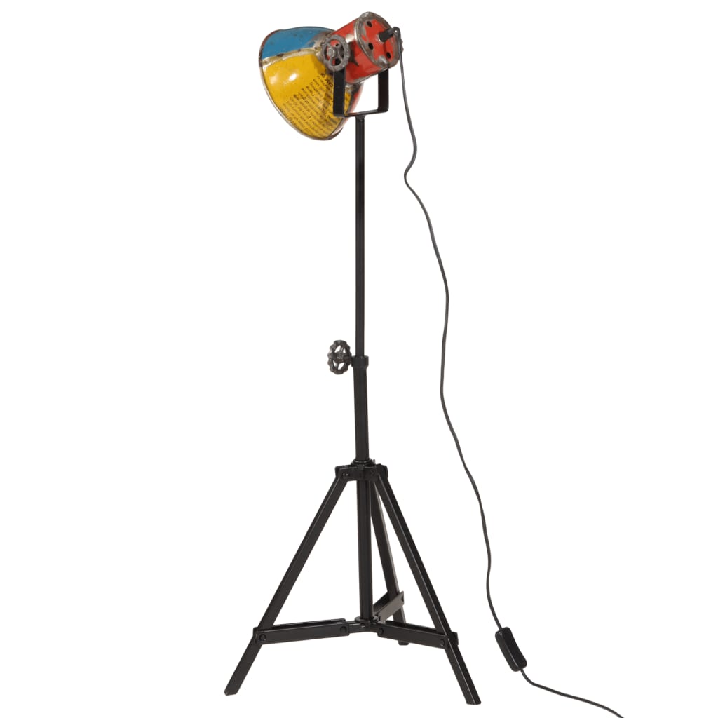 vidaXL Lampa sufitowa, 25 W, wielokolorowa, 35x35x65/95 cm, E27