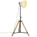 vidaXL Lampa stojąca, 25 W, biała, 75x75x90-150 cm, E27