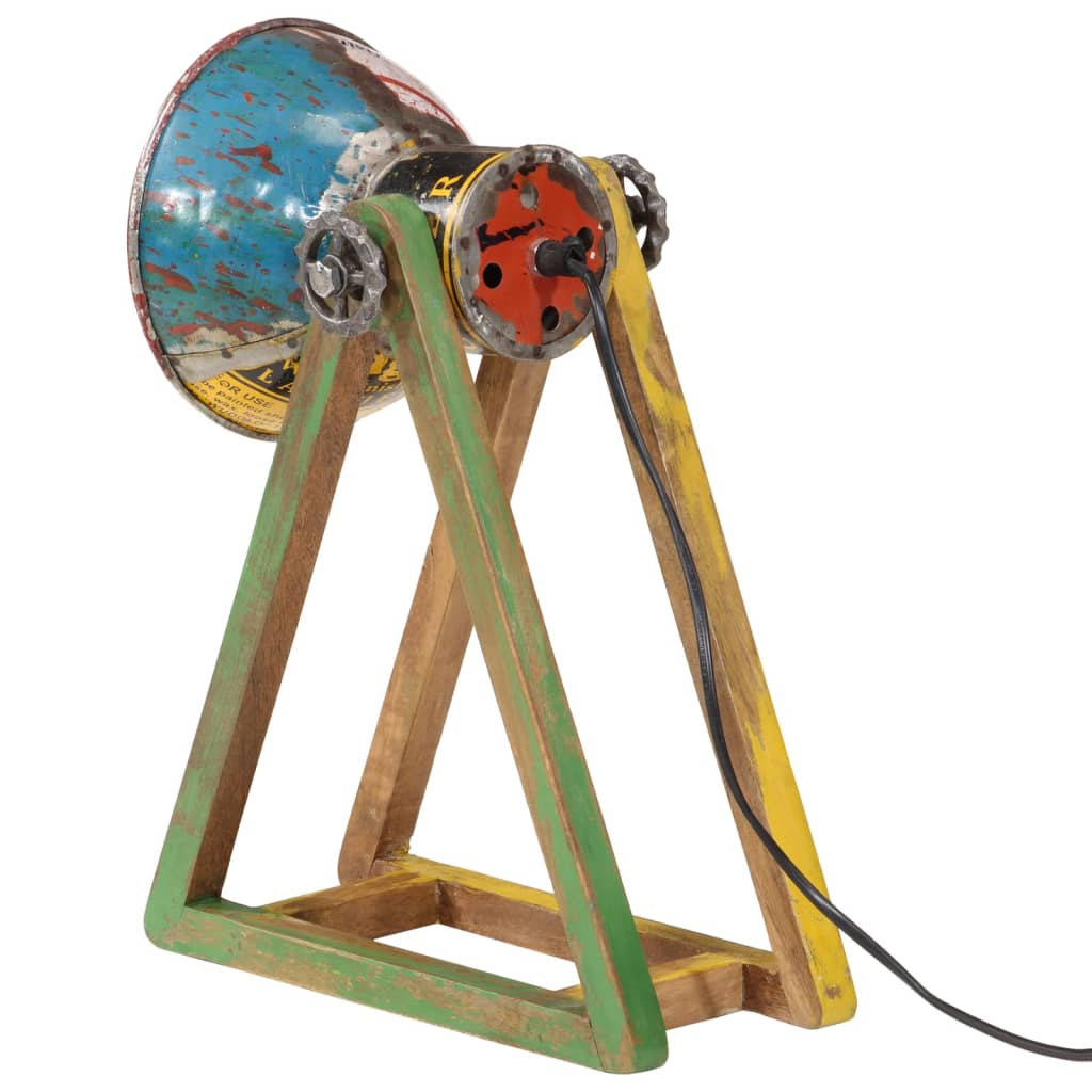 vidaXL Lampa sufitowa, 25 W, wielokolorowa, 30x17x40 cm, E27