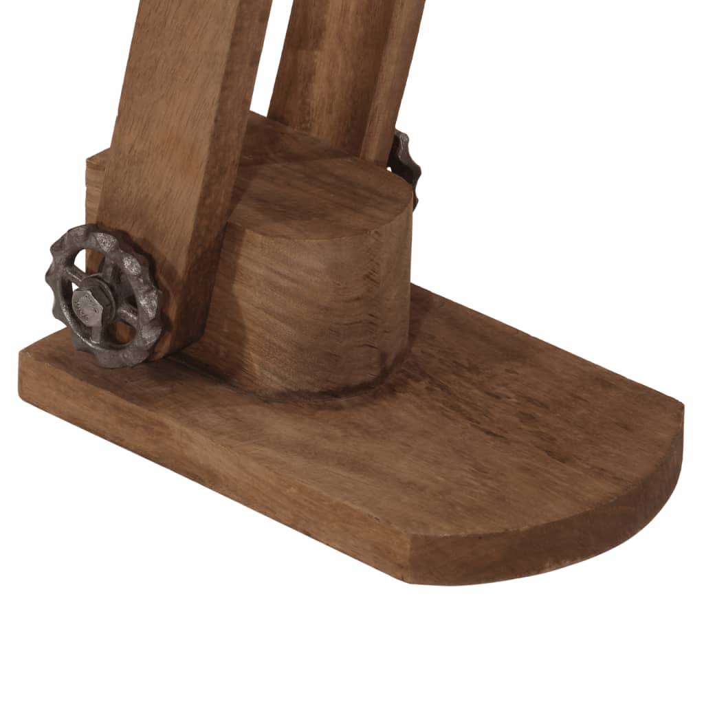 vidaXL Lampa stołowa, 25 W, antyczny mosiądz, 23x13x52 cm, E27