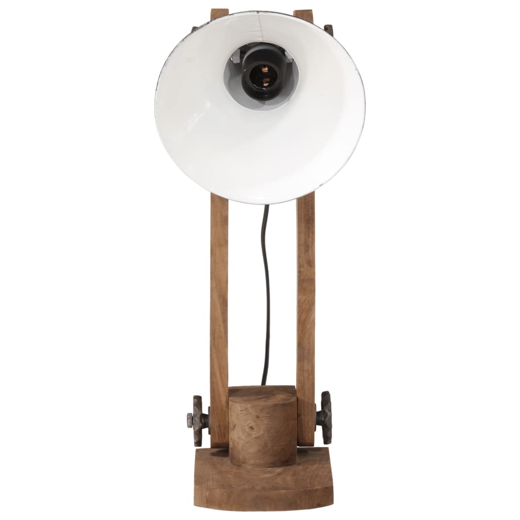 vidaXL Lampa stołowa, 25 W, czarna, 23x13x52 cm, E27