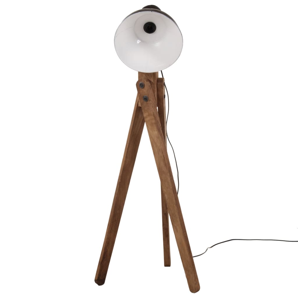 vidaXL Lampa stojąca, 25 W, czarna, 45x45x120 cm, E27