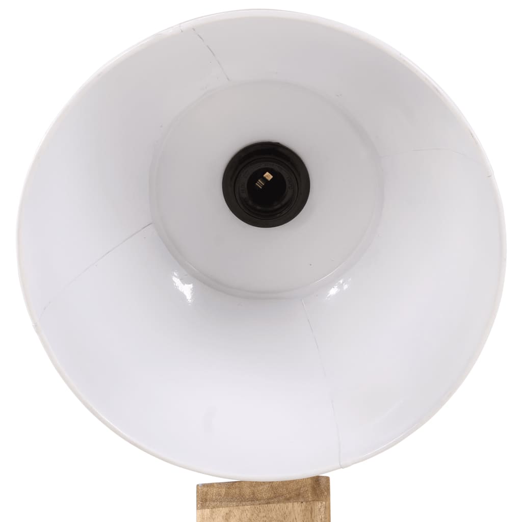 vidaXL Lampa stojąca, 25 W, biała, 45x45x120 cm, E27