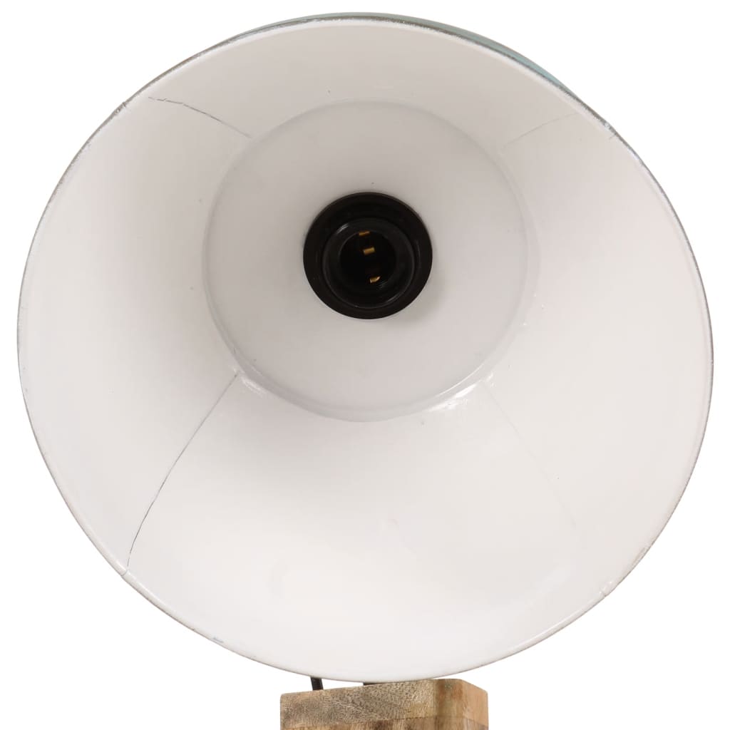 vidaXL Lampa stojąca, 25 W, postarzany niebieski, 45x45x120 cm, E27