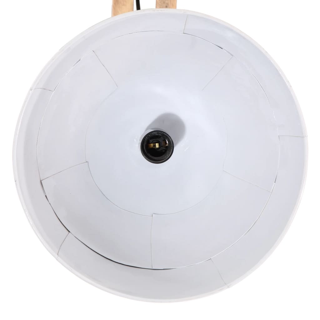 vidaXL Lampa sufitowa 25 W, biała, 105x30x65-108 cm, E27