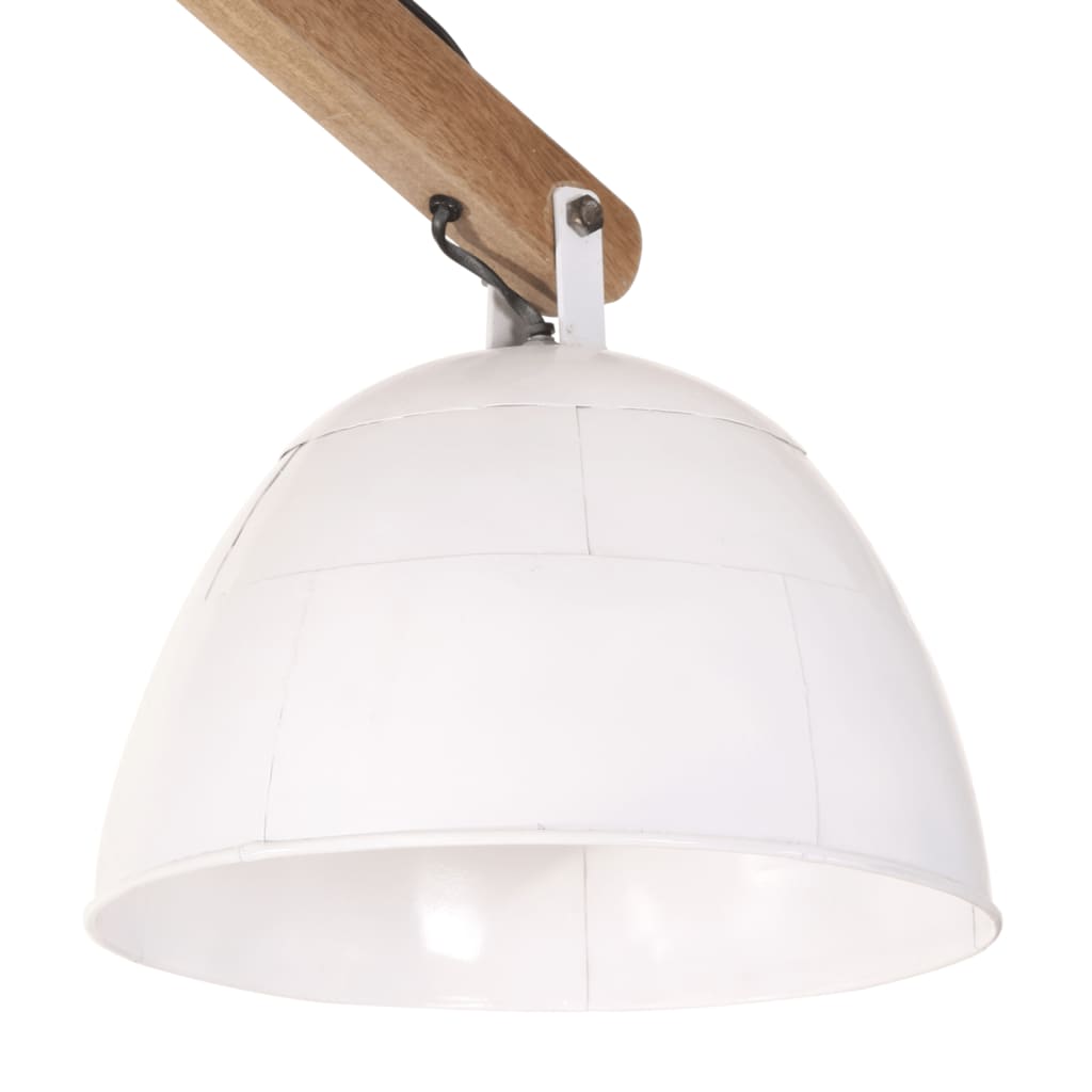 vidaXL Lampa sufitowa 25 W, biała, 29x18x85 cm, E27