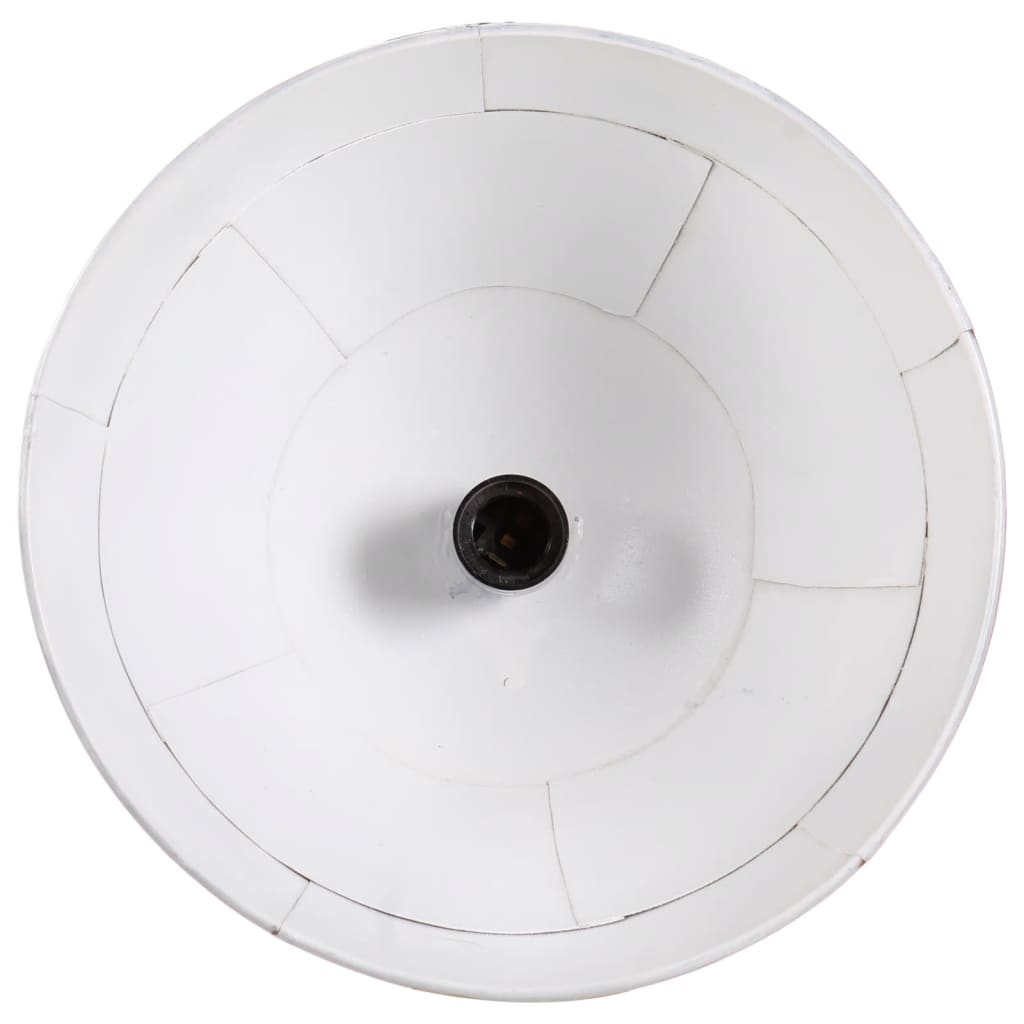 vidaXL Lampa sufitowa, 25 W, postarzany czerwony, 29x18x85 cm, E27