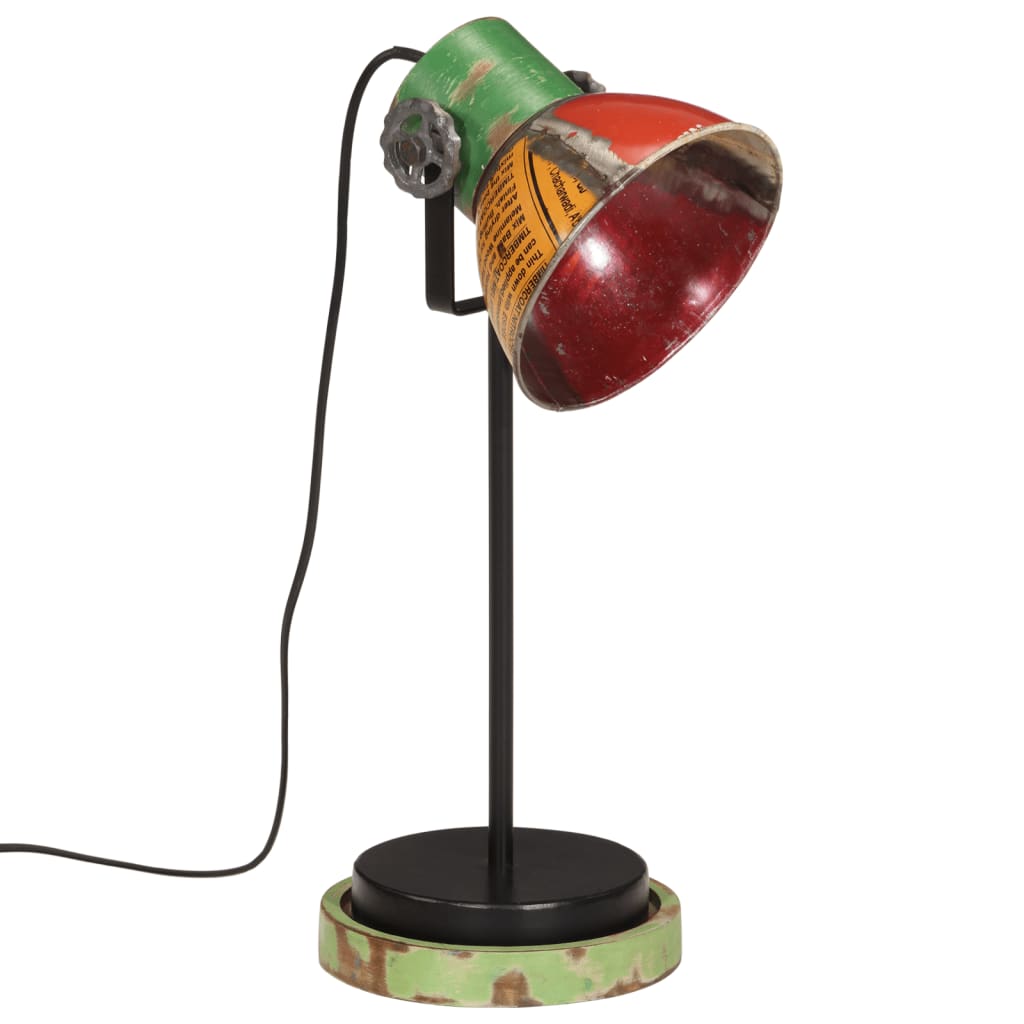 vidaXL Lampa stołowa, 25 W, wielokolorowa, 17x17x50 cm, E27