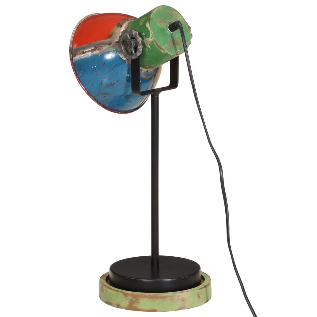 vidaXL Lampa stołowa, 25 W, wielokolorowa, 17x17x50 cm, E27
