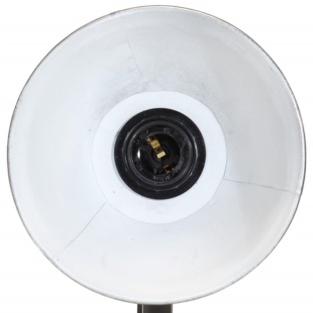 vidaXL Lampa stołowa, 25 W, czarna, 18x18x60 cm, E27