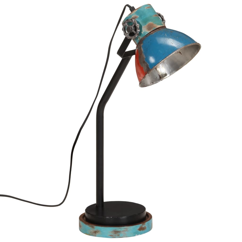 vidaXL Lampa stołowa, 25 W, wielokolorowa, 18x18x60 cm, E27