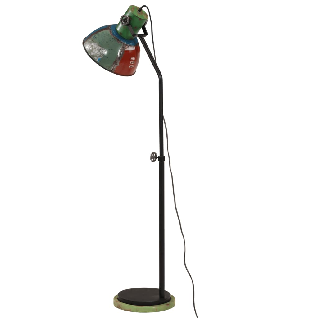 vidaXL Lampa stojąca, 25 W, wielokolorowa, 30x30x100-150 cm, E27