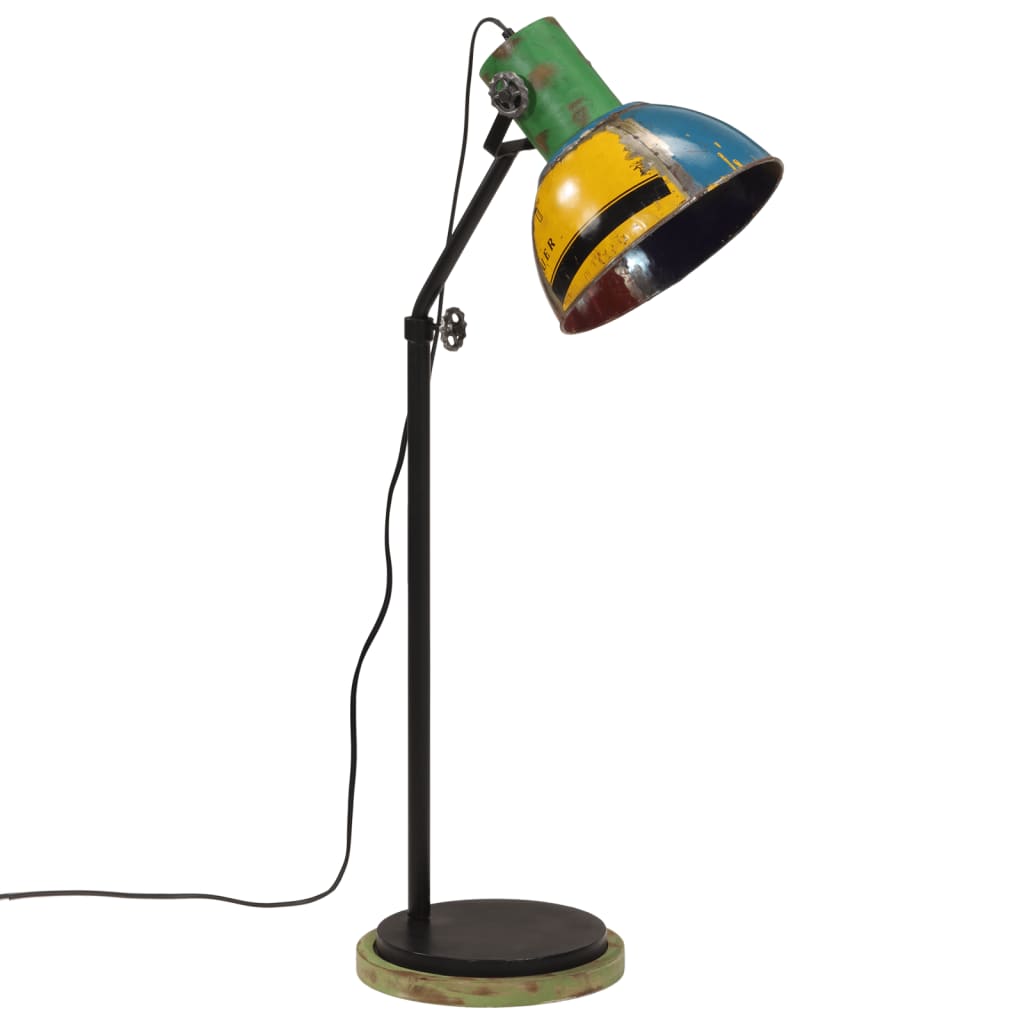 vidaXL Lampa stojąca, 25 W, wielokolorowa, 30x30x100-150 cm, E27
