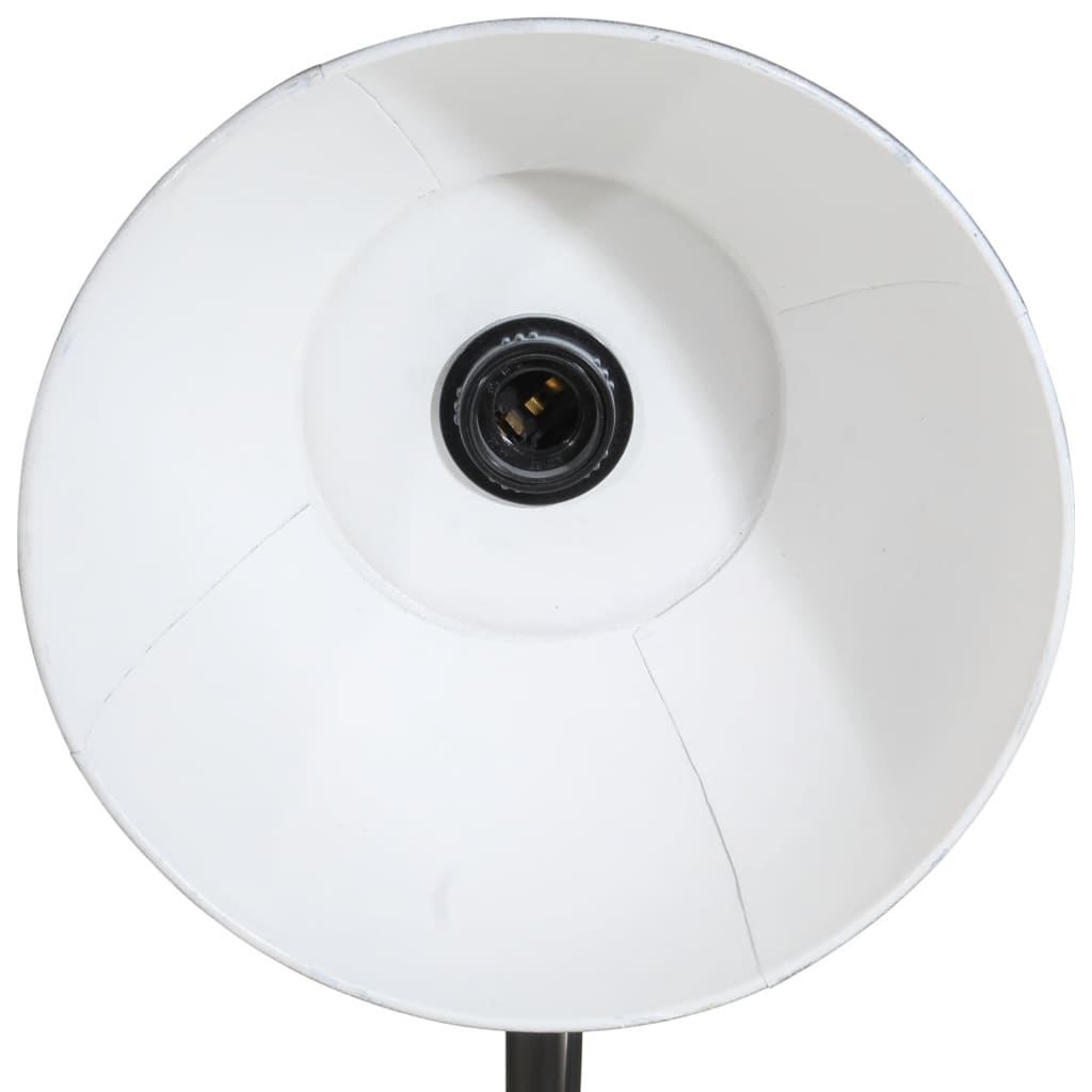vidaXL Lampa stojąca, 25 W, postarzany niebieski, 30x30x100-150cm, E27
