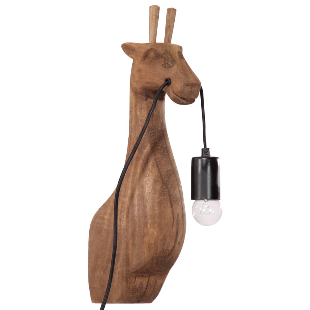 vidaXL Lampa ścienna w kształcie zwierzęcia, 25 W, 12x12x42 cm, E27