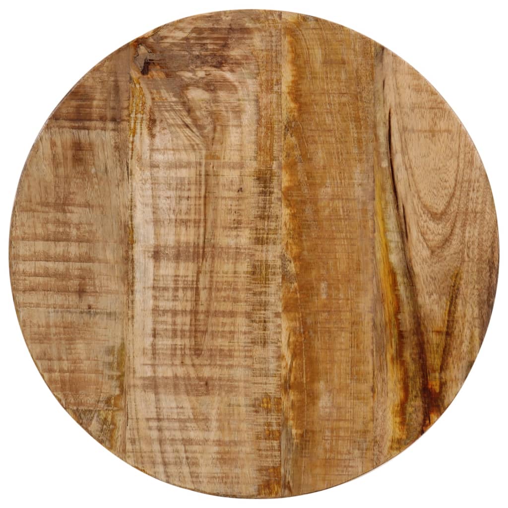 vidaXL Stolik kawowy, 35x35x45 cm, lite drewno mango i żelazo