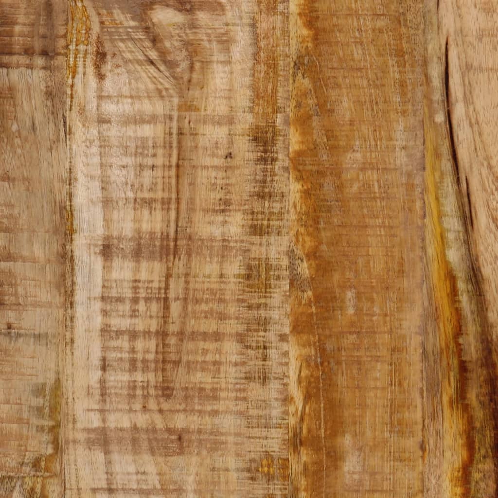 vidaXL Stolik kawowy, 35x35x45 cm, lite drewno mango i żelazo