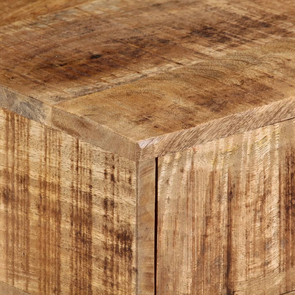 vidaXL Ścienna szafka nocna, 40x30x13,5 cm, lite drewno mango