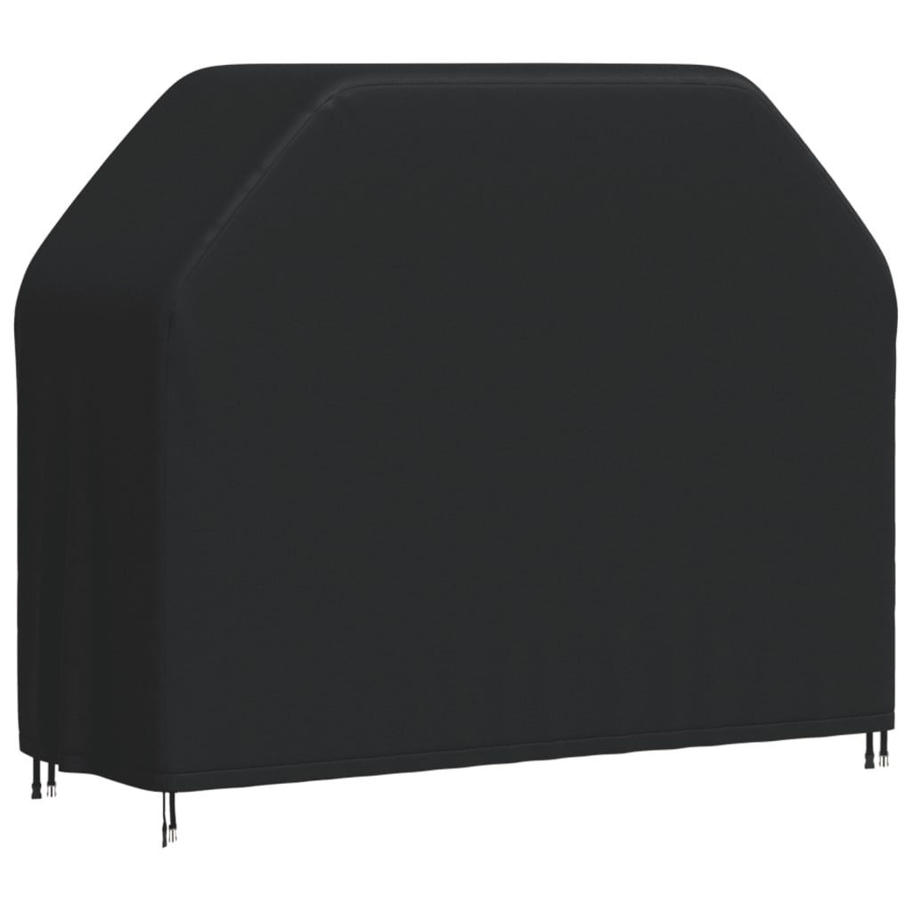 vidaXL Pokrowiec na grilla, 147x61x112 cm, czarny, tkanina Oxford 420D