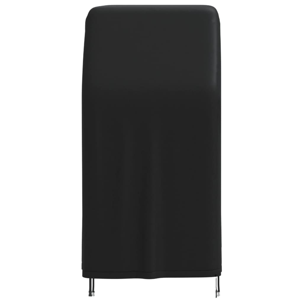 vidaXL Pokrowiec na grilla, 147x61x112 cm, czarny, tkanina Oxford 420D