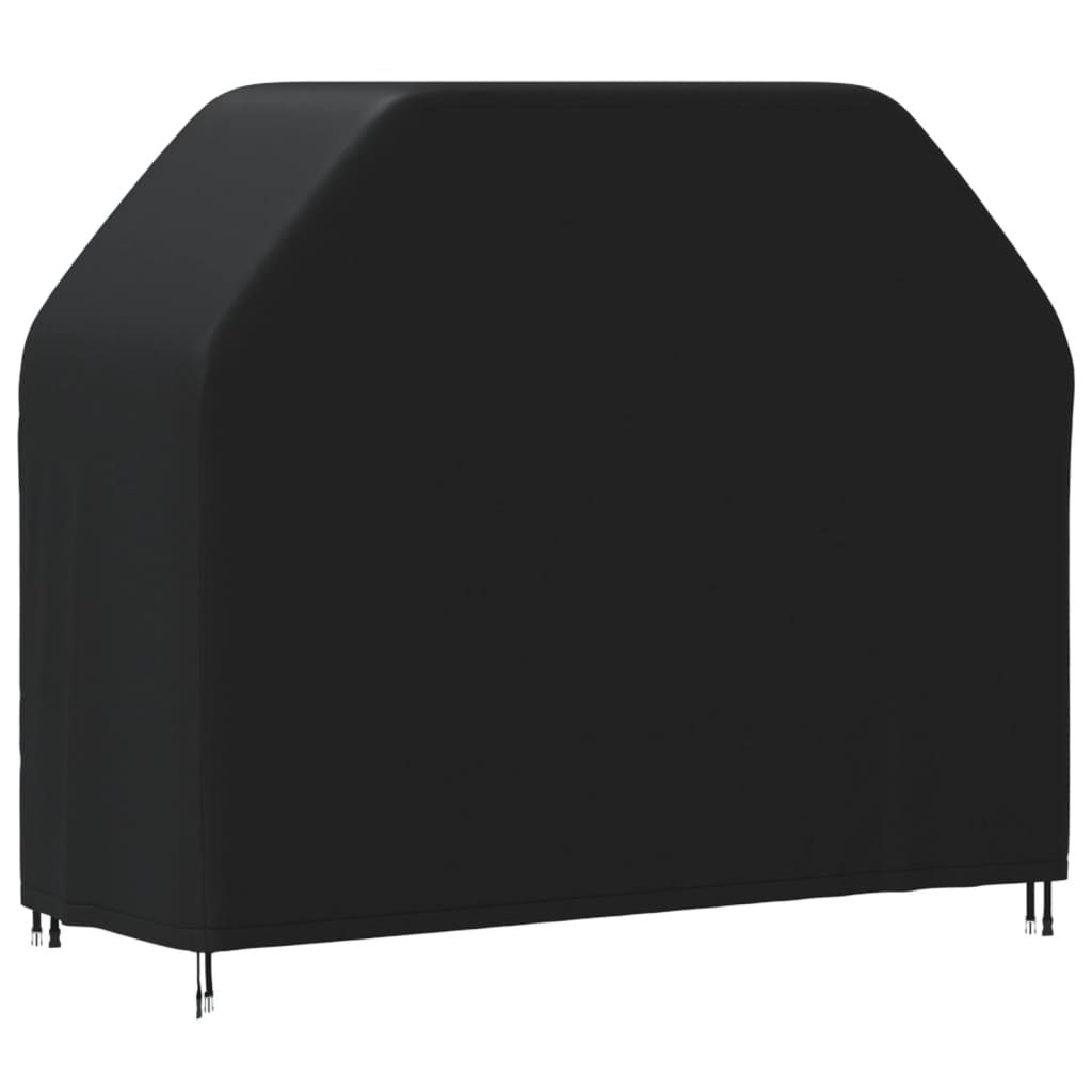 vidaXL Pokrowiec na grilla, 147x61x112 cm, czarny, tkanina Oxford 420D