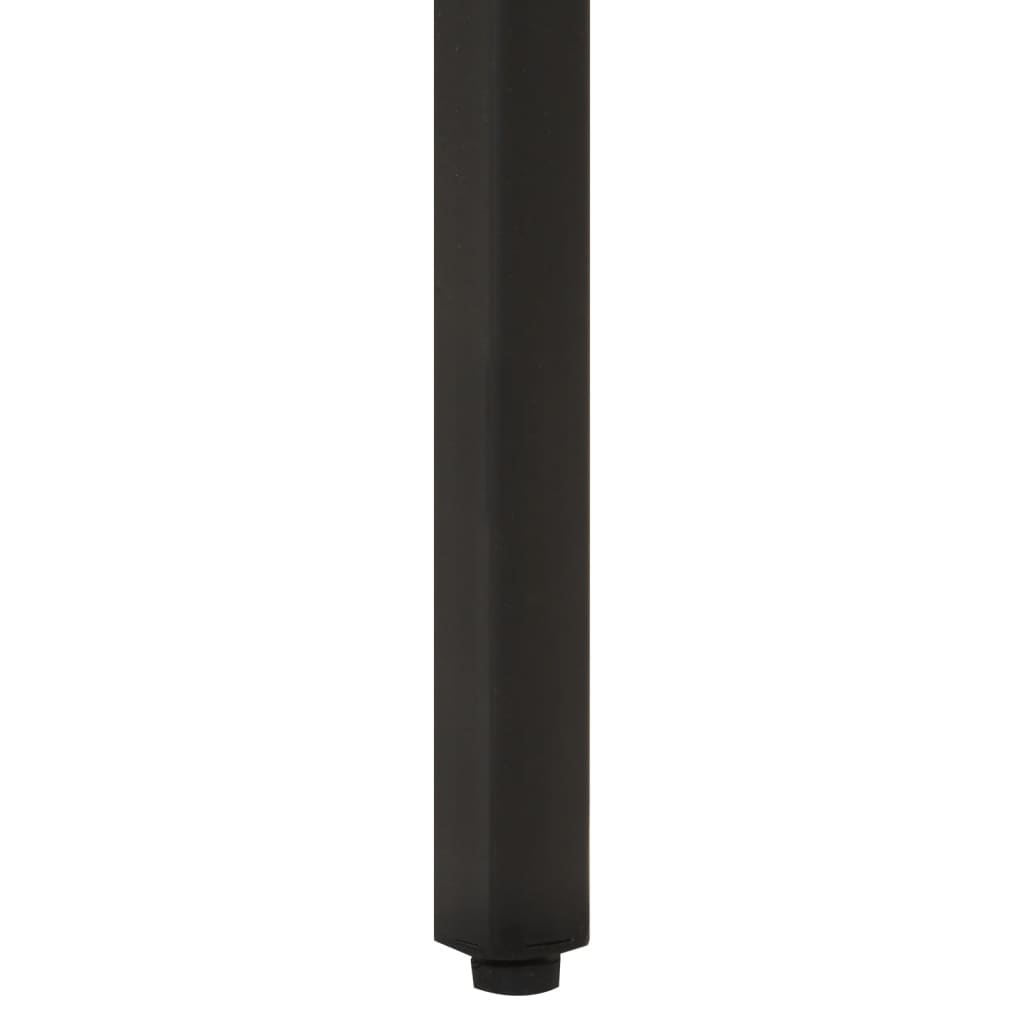 vidaXL Stolik boczny, 35x35x45, lite drewno akacji i żelazo