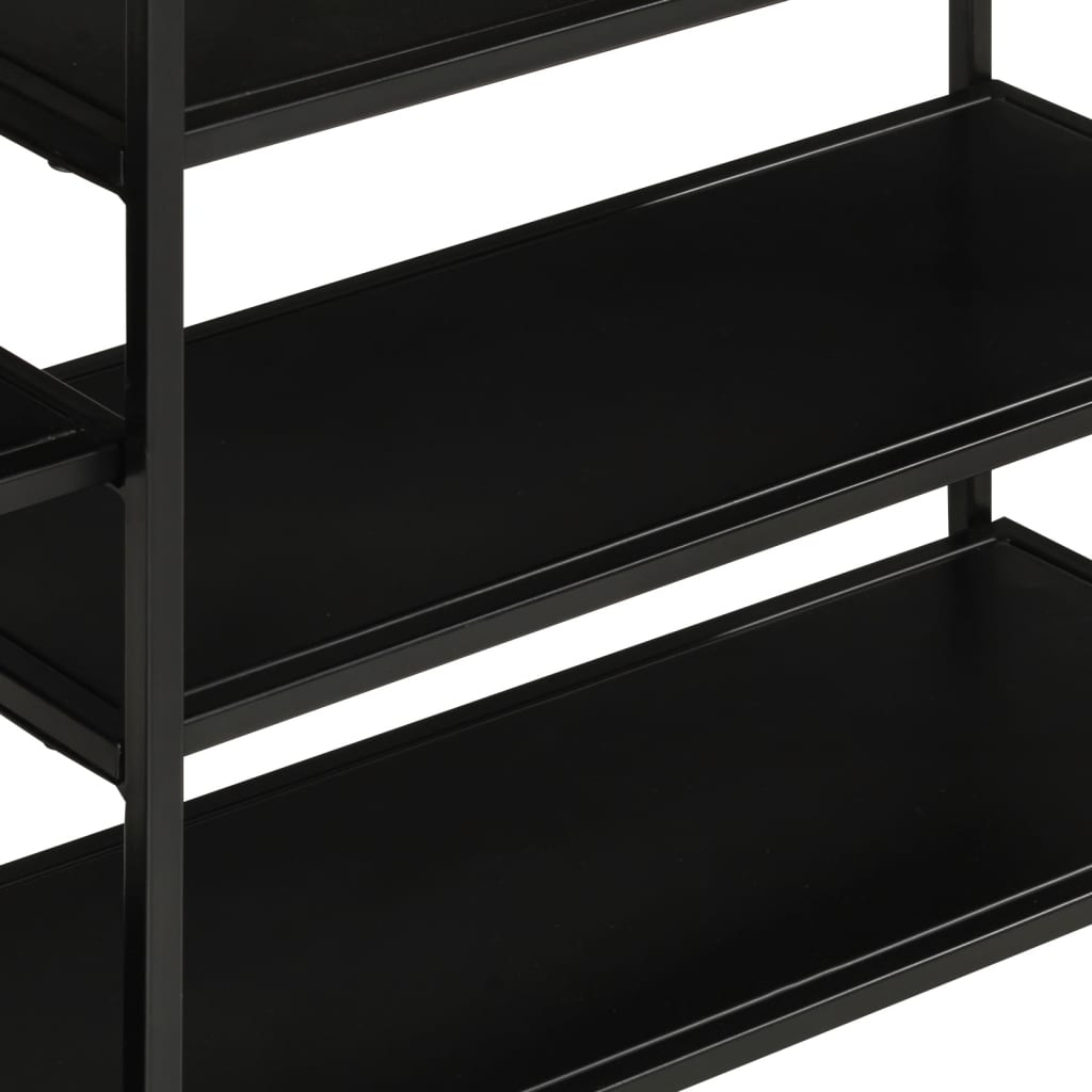 vidaXL Stolik konsolowy, 110x30x75 cm, surowe drewno mango i żelazo