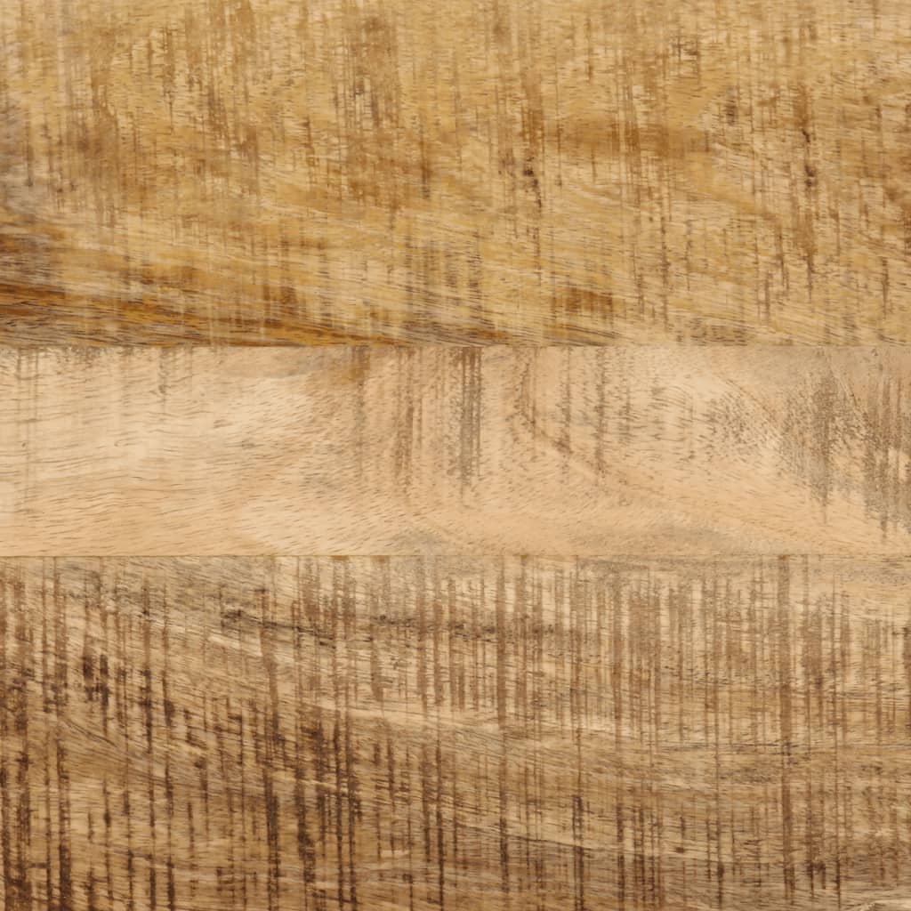 vidaXL Stolik konsolowy, 110x30x75 cm, surowe drewno mango i żelazo