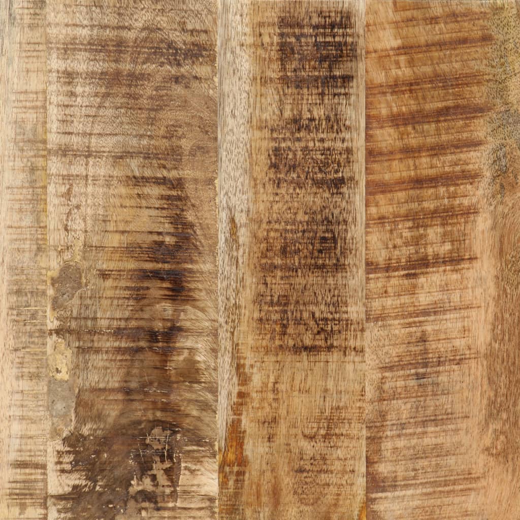 vidaXL Toaletka, 105x35x75 cm, surowe drewno mango i żelazo