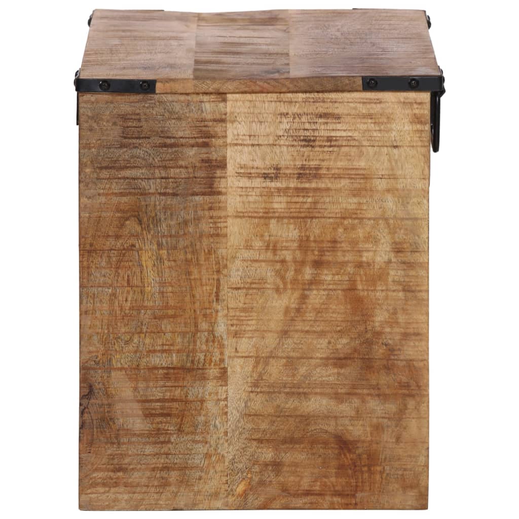 vidaXL Szafka nocna, 40x30x37 cm, lite drewno mango