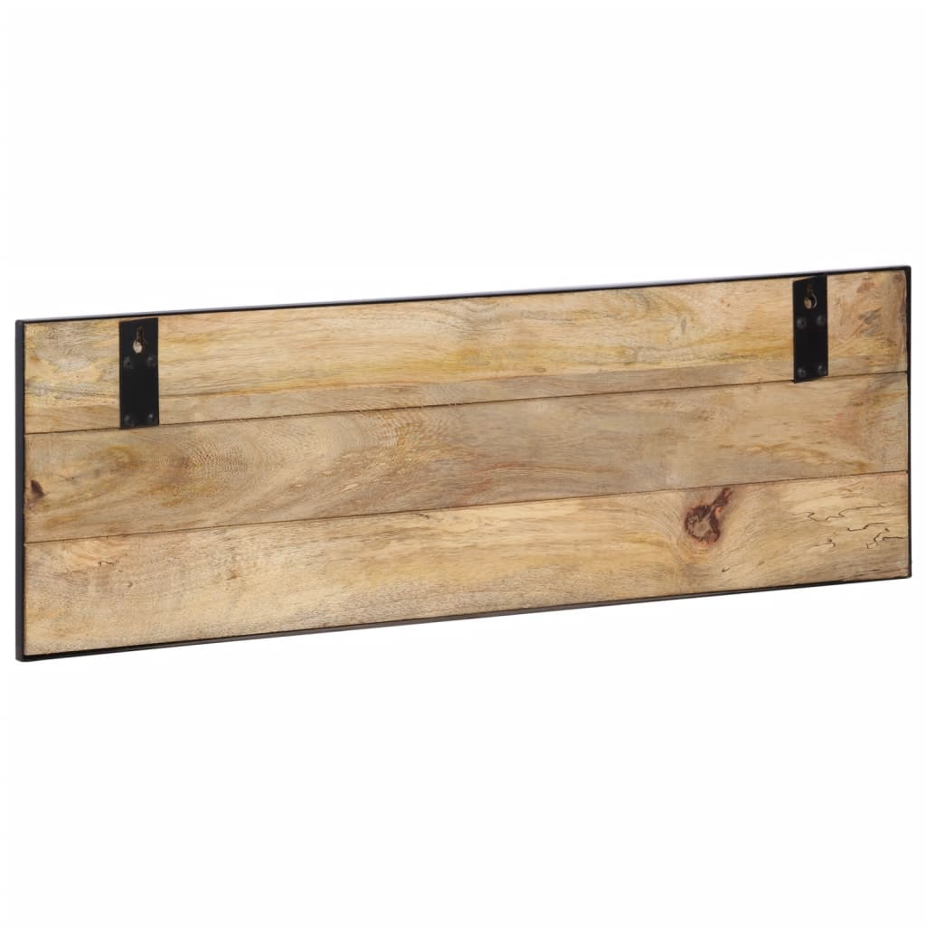vidaXL Wieszaki na ubrania, 2 szt., 80x8x25 cm, surowe drewno mango