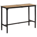 vidaXL Stolik barowy, 150x55x107 cm, surowe lite drewno mango